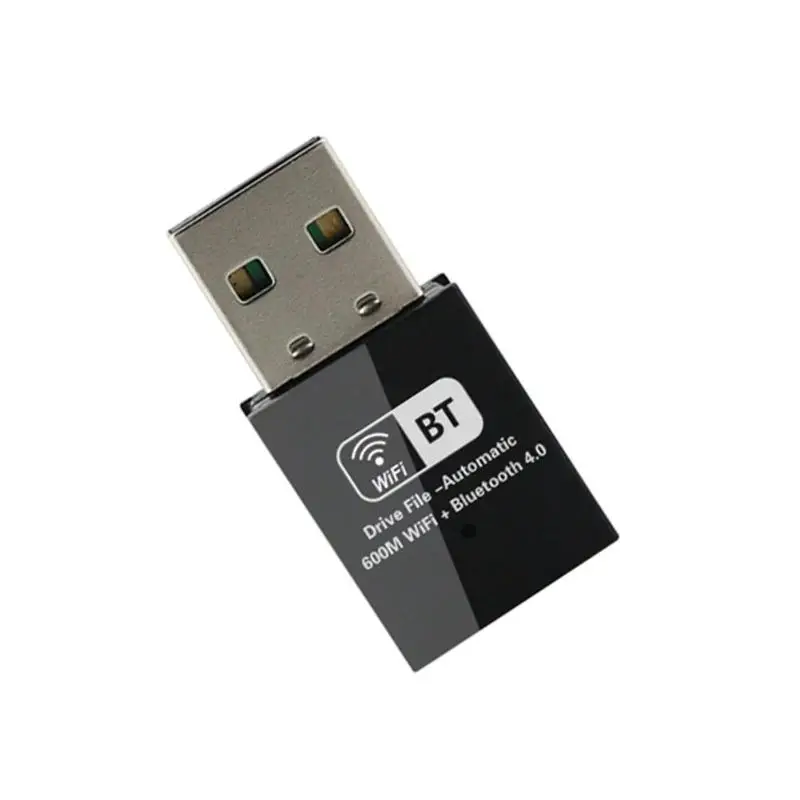 Мини без привода файл WiFi USB Bluetooth адаптер две антенны сетевая карта