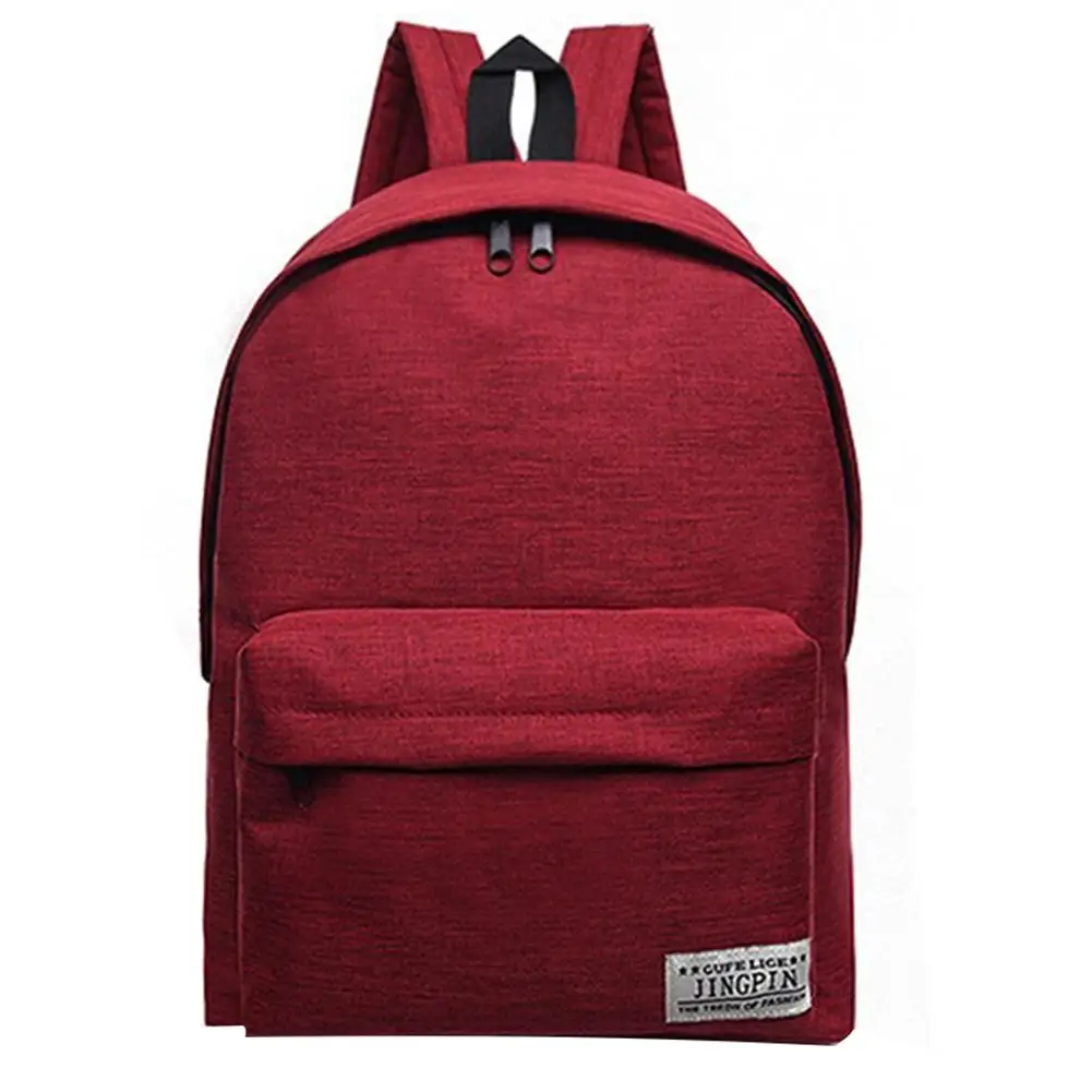

Hor Casual Oxford Cloth Large Capacity Travel Shoulder Bag School Backpack Gift