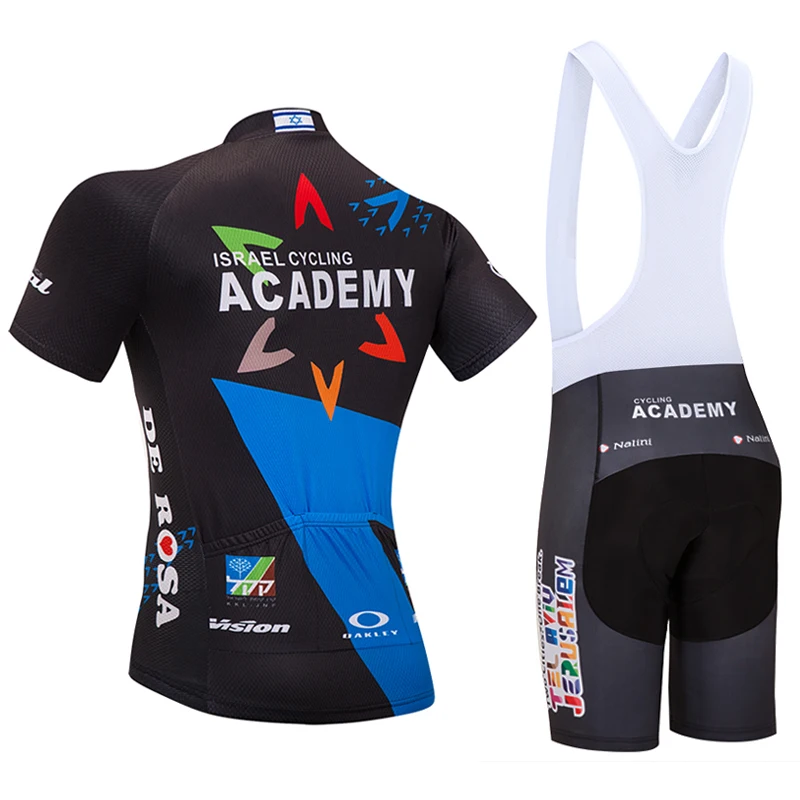 israel TEAM ACADEMY Велоспорт Джерси 9D гель велосипед шорты Костюм MTB Ropa Ciclismo мужские летние велосипедный майон culotte одежда