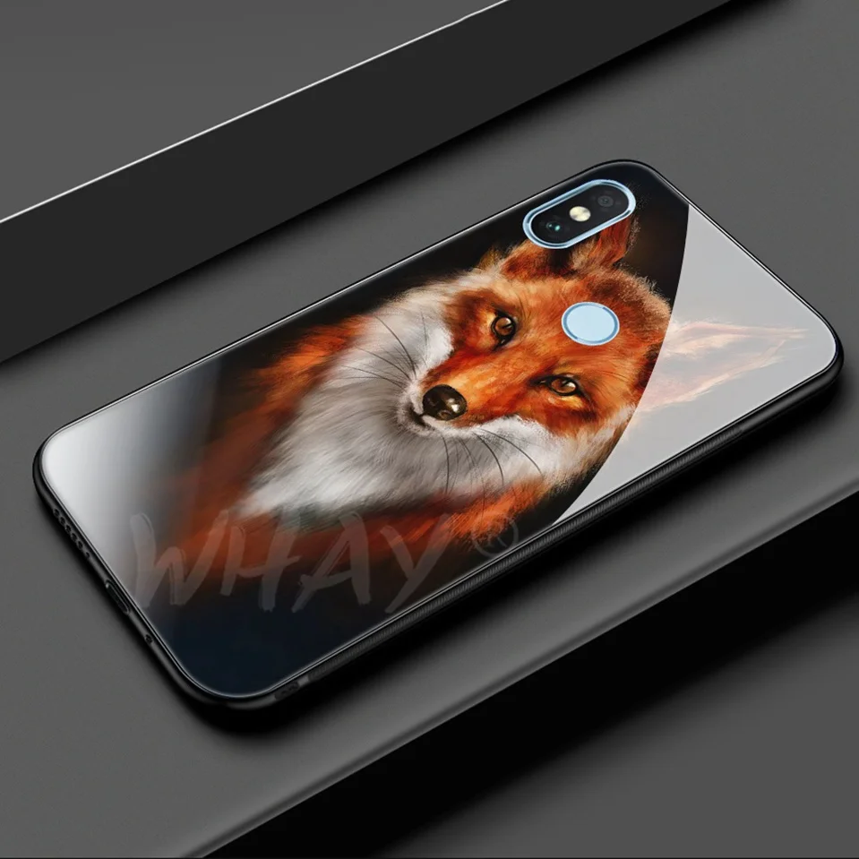 Tempered Glass Case For Xiaomi Redmi Note 5 Pro 4X Coque Silicone Luxury Back Cover Case For Xiomi Xiaomi Mi A1 8 Redmi 5 Plus   (14)