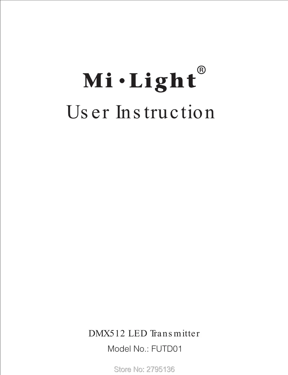 Milight DMX 512 светодиодный передатчик цифровой экран дисплей 2,4G ISM беспроводной сигнальный разъем для дискотеки сценический бар KTVS световой эффект