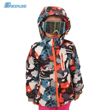 Goexplore ORE/Лыжная одежда для детей; водонепроницаемая ветрозащитная дышащая теплая куртка; верхняя одежда; пальто; зимняя куртка для катания на лыжах и сноуборде для девочек