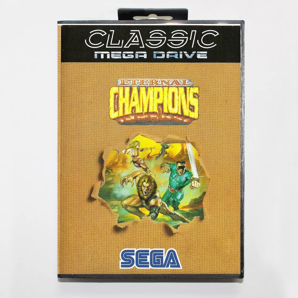16 бит Sega MD игровой Картридж с розничной коробкой вечная чемпионов карточная игра