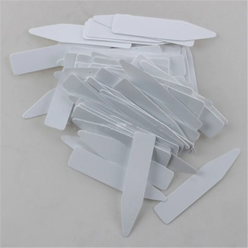 Mini Plastic Plant Seed Label 100Pcs Pot Marker Nursery Garden Stake Tags Tool,garden labels,flower plant labels,plant markers
