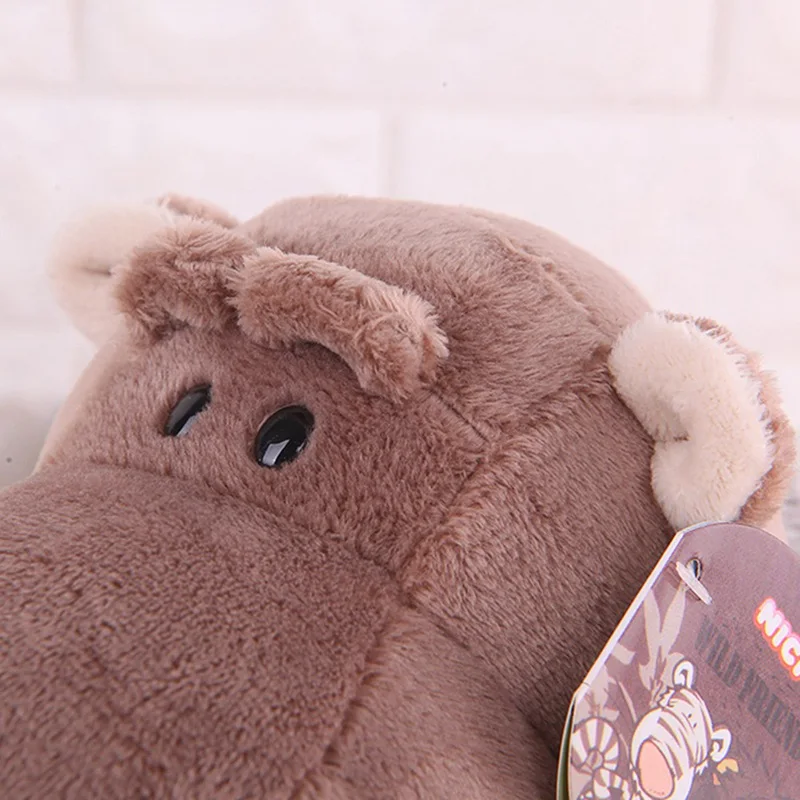 Большой размер плюшевая игрушка гиппопотам мягкая плюшевая подушка игрушечные животные Подушка мультяшная Подушка для новорожденных хлопок плюшевая игрушка для животных подарок для девочки