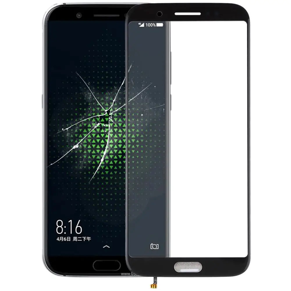 

Front Outer Screen Glass Lens Replacement Touch Screen LCD Cover For Xiaomi Black Shark