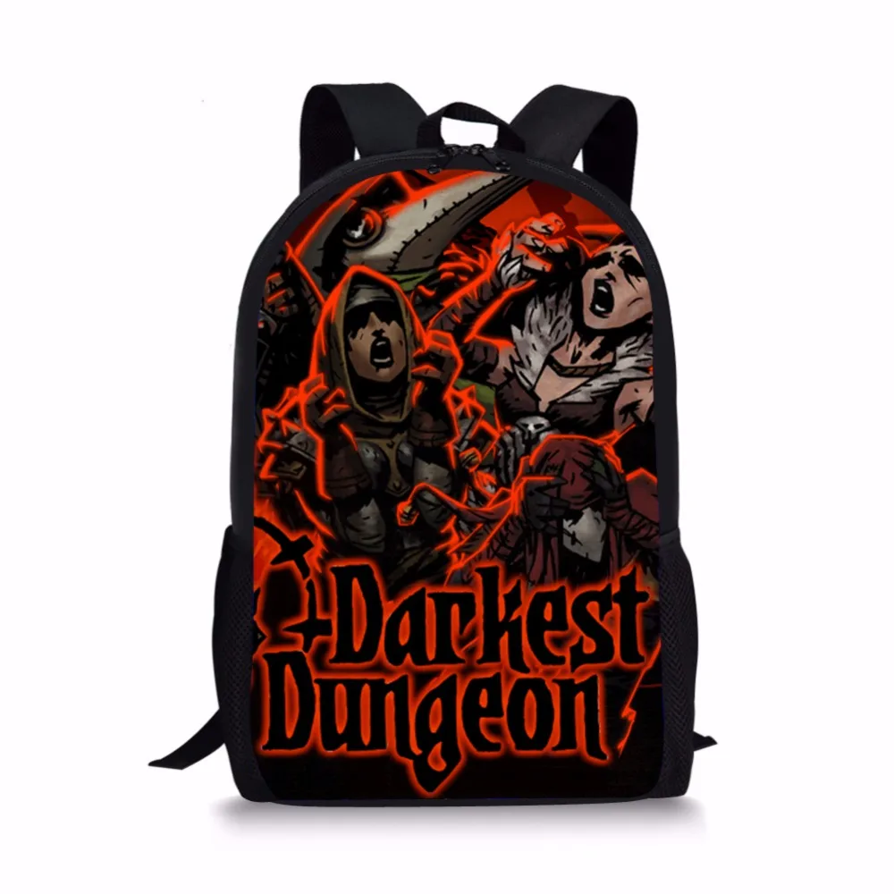 

Coloranimal Darkest Dungeon Design Boy Mochila Backpack Teenager School Bag Anime Large Casual Travel Laptop Schoolbag Satchel