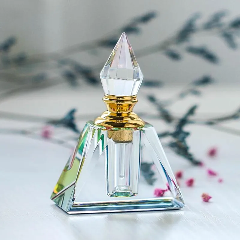 H&D Vintage Mini Empty Refillable Crystal Perfume Bottle Scented Fragrance Container for Purse or Travel Home Wedding Decor 3ml 12 pcs telephone number mini book office purse contact pocket notebook paper tiny books