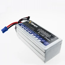 Lipo 22.2V 10000Mah Lithium Battery EC5 or T or XT60 plug For RC Helicopter Qudcopter Drone Car Boat Bateria