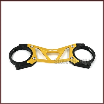 

For YAMAHA YZFR25 YZF R25 YZF-R25 2014-2018 2017 Motorcycle Accessories Aluminum BALANCE SHOCK FRONT FORK BRACE LOGO R25 CNC