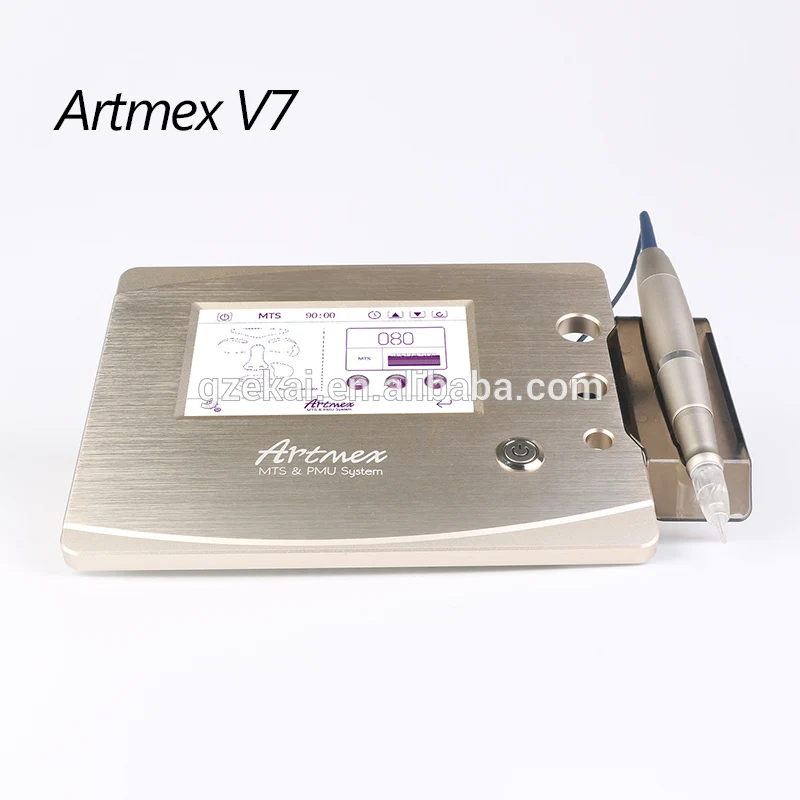 

2018 New Touch Screen Semi permanent makeup Machine Multifunctional Artmex V7 For PMU&MTS with 1 / 3 / 5 pins cartridge needles