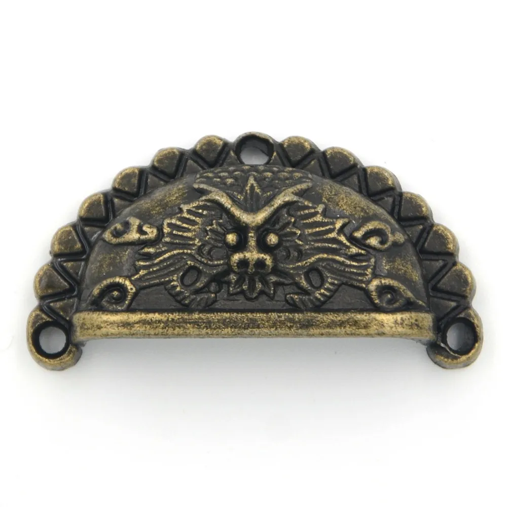 

5pcs 48x23mm Chinese Style Dragon Drawer Handle Pull Door Cupboard Wardrobe Antique Hardware