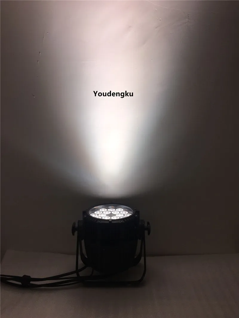 8 шт. led par light 18 * 15 Вт Ip 65 светодиодный прожектор с мультичипом RGBWA 5in1 dmx512 64|outdoor par|led