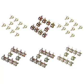 

60 x spring clamp Fuel hose Air pipe clamp Fastener (7mm, 10mm, 11mm, 14mm, 16mm, 17mm) Drop shipping