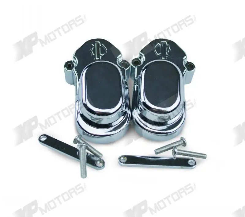 Chrome ABS Rear Axle Nut Covers Kit For Harley Davidson Sportster 883