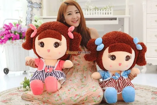 Fancytrader 35'' 90cm Lovely Soft Stuffed JUMBO Plush Princess Doll, 2 Colors, Free Shipping FT50420 (3)