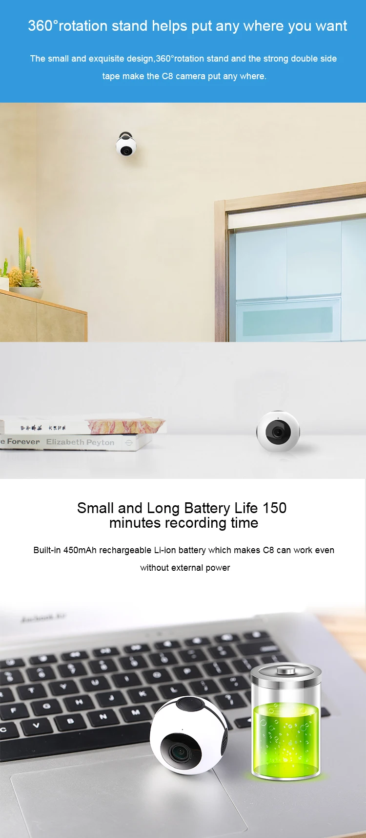 C8 Camsoy Cookycam WiFi Mini Camera (3)
