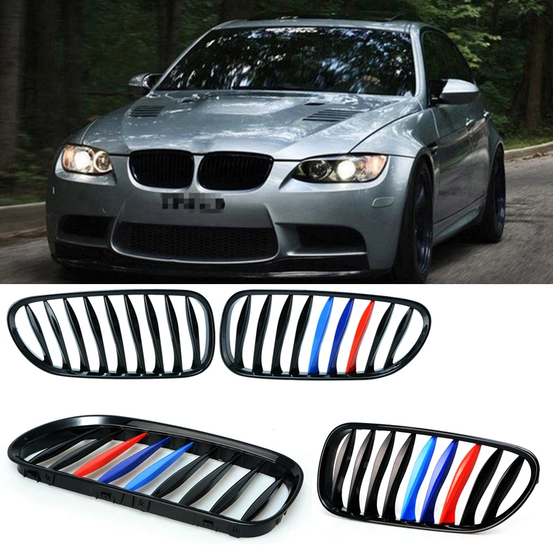 Черная M цветная Передняя решетка для почек гриль BMW E85 E86 Z4 2003 2008 Кабриолет купе