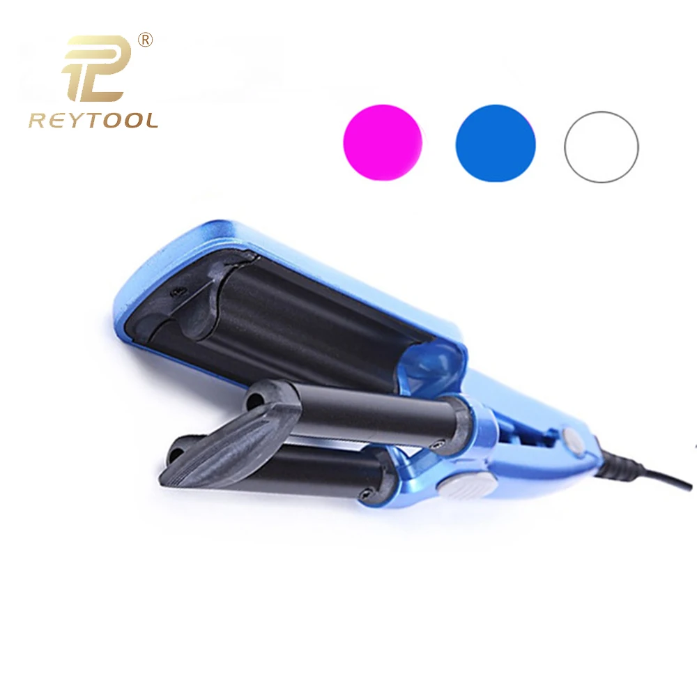 

Professional Salon Mini Hair Curler 3 Barrel Curling Iron Flat Ceramic Hair Tools Crimper Tongs Curling Wand Styling Tools