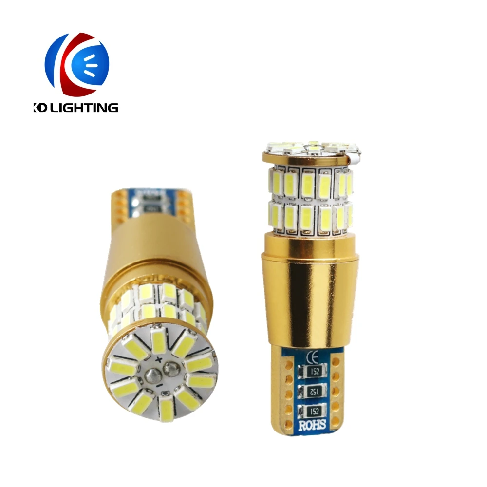 KD 10 шт. 3014 38SMD автомобиля лампы постоянного тока неполярности Canbus Белый DC12-30V Прямая замена автомобиля Оригинальная лампочка