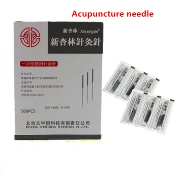 

500 Pcs 0.20*25/40/50mm High Quality Acupuncture Needle Single Use Disposable Sterile Acupuncture Needle With Needle Tube