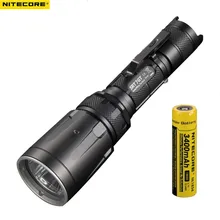 NITECORE SRT7GT XP-L HI V3 Red Green Blue UV Flashlight max 1000LM beam distance 450m tactical flashlight + 1pcs 3400mAh battery