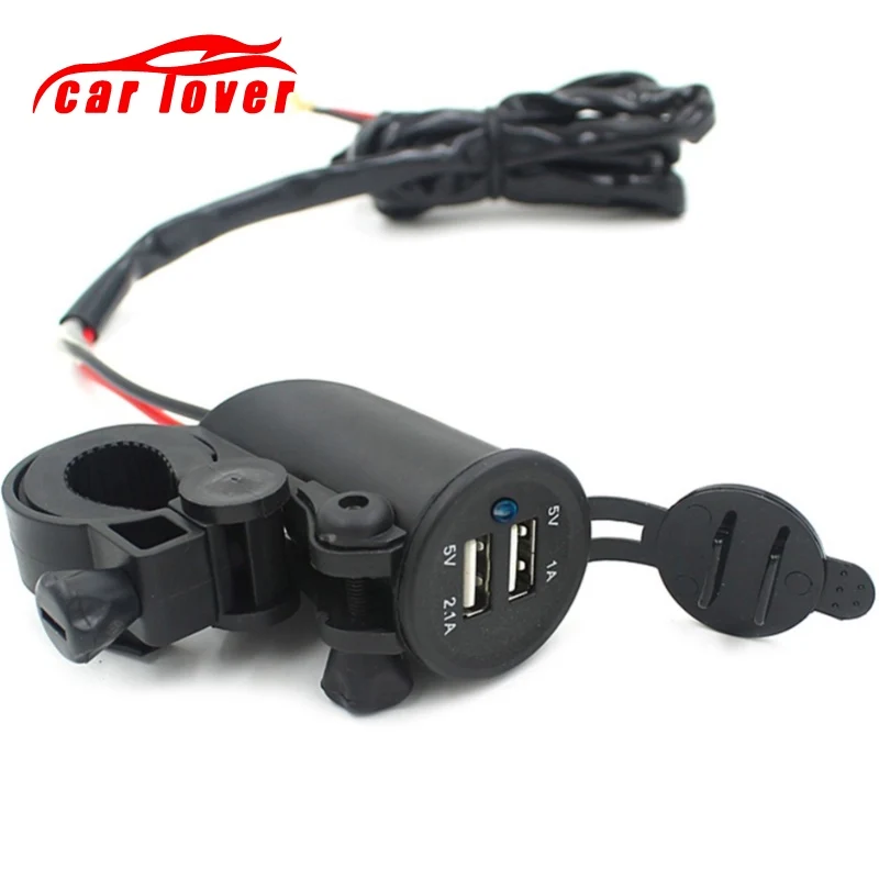 

12V Car Charger Boat Motocycle Cigarette Light Socket Micro High Quality Usb Wall Socket Car Charger With Dual USB Port