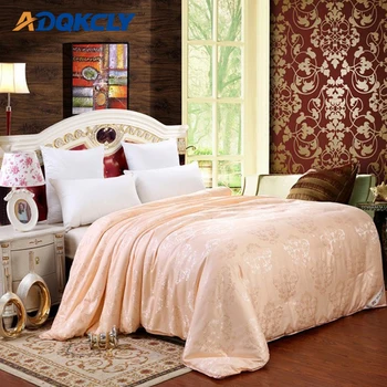 

ADQKCLY Chinese Mulberry Silk Comforter Modal Fabric Handwork Positioning Duvets Quilt for Summer Spring Winter Bed Linen Quilt