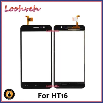 

10Pcs/lot High Quality 5.0" Front High Touchsreen For Homtom HT16 HT 16 Touch Screen Glass Digitizer Panel Lens Sensor Capative