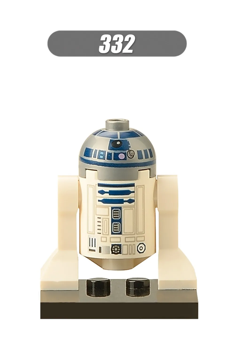 

100pcs XH332 Super Heroes Star Wars 7 The Force Awakens R2D2 figures Robot BB8 BB-8 building blocks baby toys