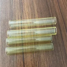 IPL желтая кварцевая трубка стеклянная трубка e-светильник Лазерная лампа УФ трубка 13*80 мм