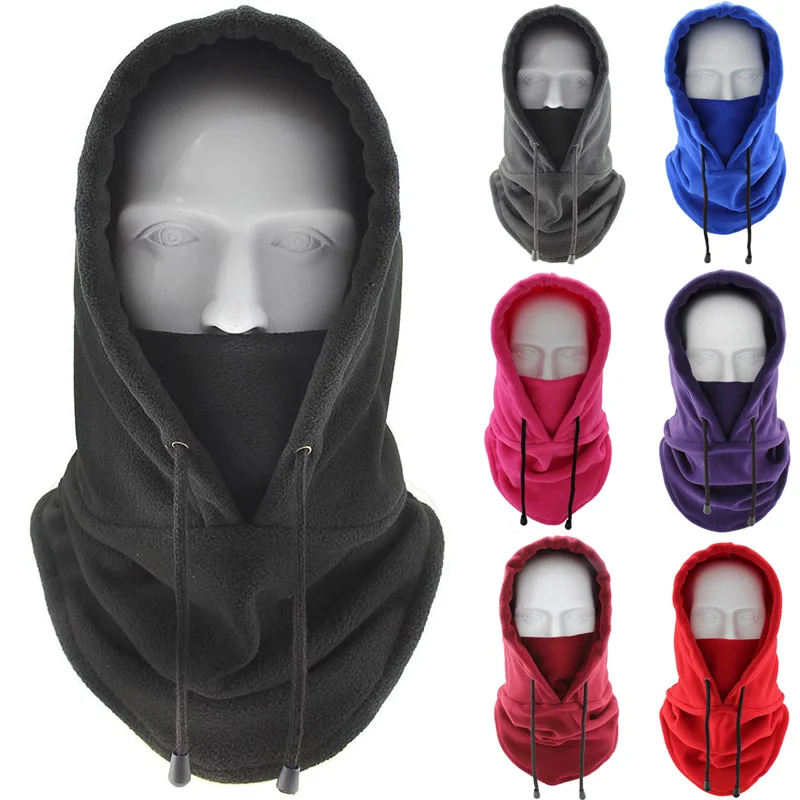 

Ninja Face Mask Snow Windproof Winter Ski Drawstring Cap Hat Cover Sport New - JC