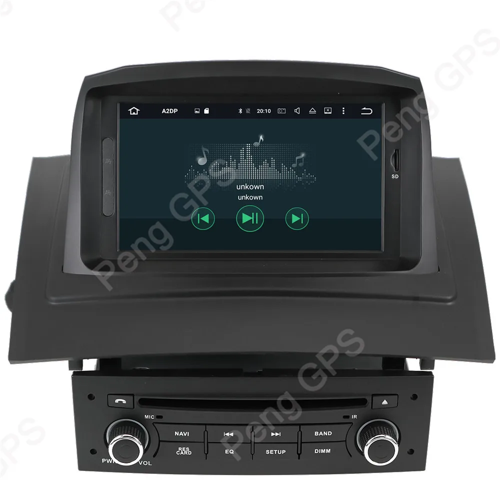 Best 7 Inch 8 Core Android 9.0 Autoradio for Renault Megane 2 Fluence 2002-2008 GPS Navigation CD DVD Player 4G+32G Multimedia Unit 4