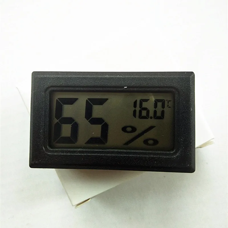 Digital Thermometer Hygrometer Moisture meter Temperature Humidity Meter Fridge Freezer -50-70C 10%RH~99%RH 5