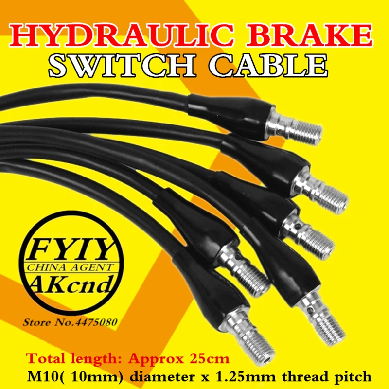

Universal 10x1.25mm Motorcycle Hydraulic Brake Clutch Switch Pressure Callipers Cylinder Pump Light Switch Banjo Bolt Kart Moto