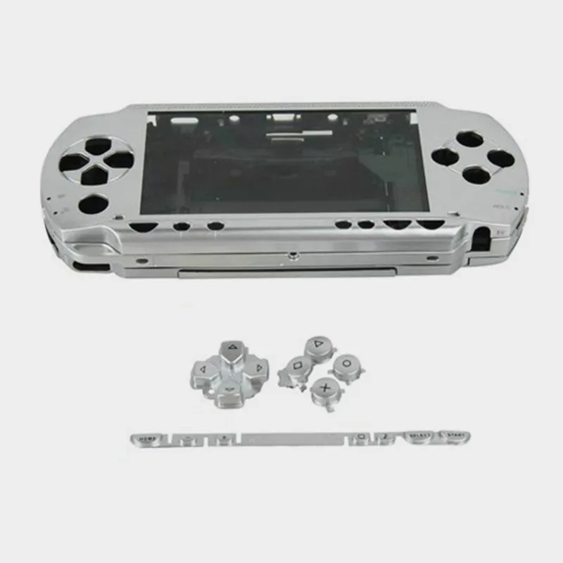 Полный Корпус ремонт мод чехол+ кнопки Замена для sony psp 1000 консоли