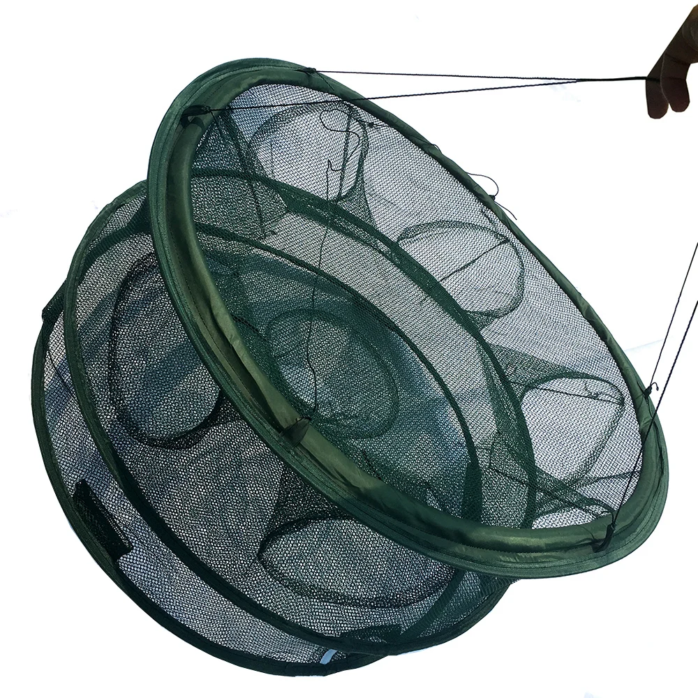 Details about   6/7/10/12 Import Portable Foldable Fishing Trap Cast Net Crab Minnow 