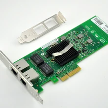82576EB Чипсет двойной Порты и разъёмы PCIe X4 гигабитный серверный адаптер E1G42ET 1 Гбит/с