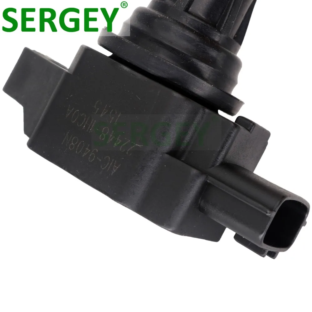Оригинальная катушка зажигания 4 шт./лот OEM 22448 1HC0A 224481HC0A AIC 9408N для NISSAN Micra K13 HR15DE Versa