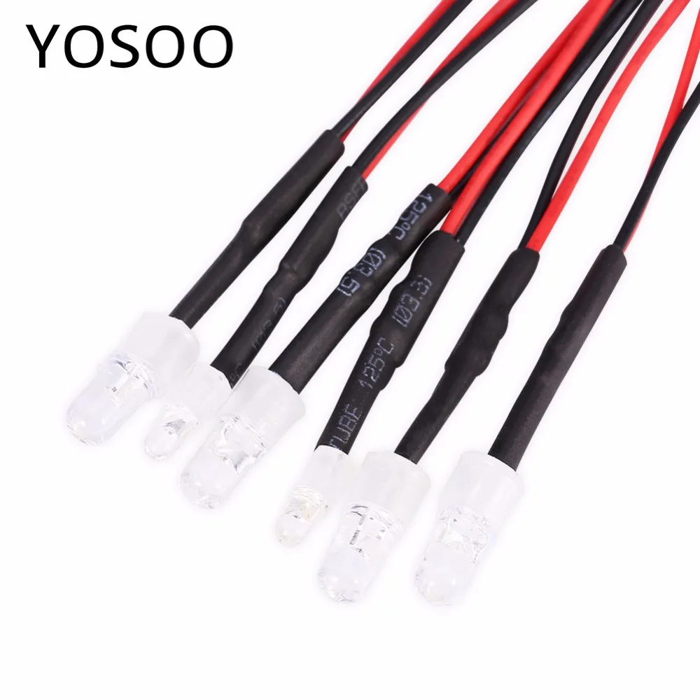 3-7V RC Car Light Set Headlight Taillight