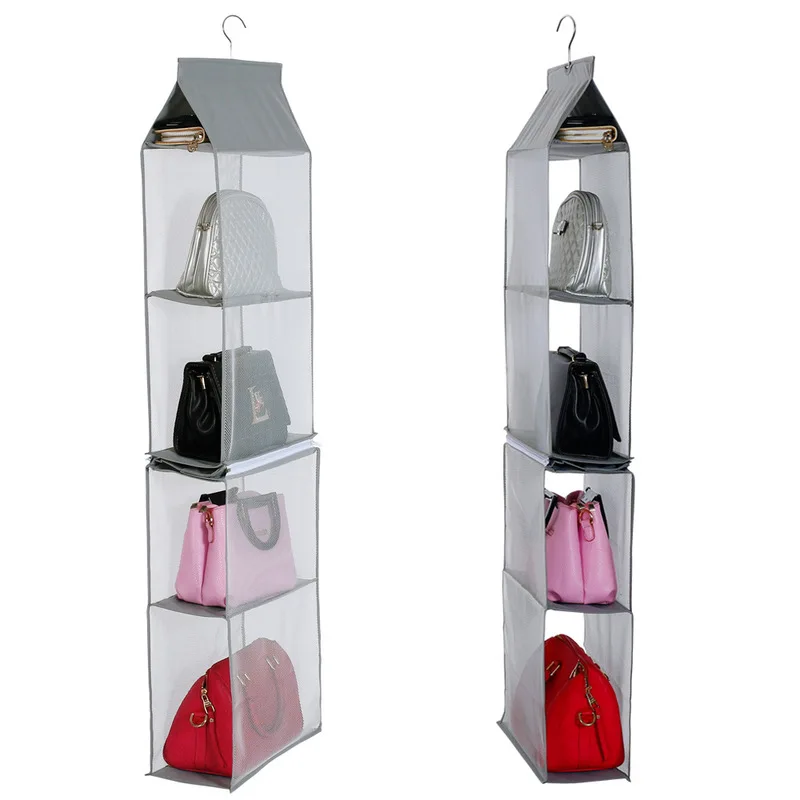 

Hanging Non-woven Finishing Bag Wardrobe Bedroom Storage Bag Storage Hanging Bag