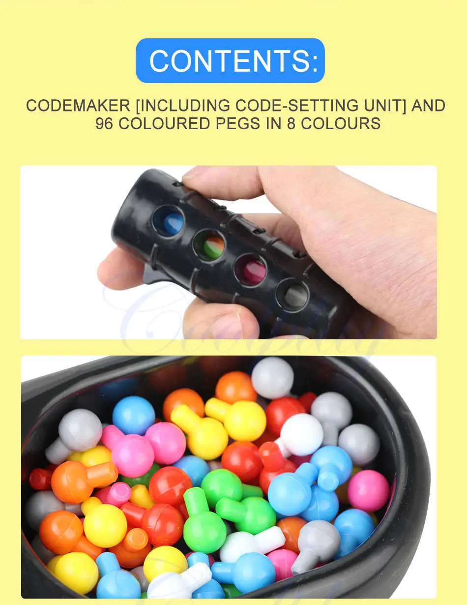 Coolplay забавная Классическая игра-головоломка с кодовым крекингом, развивающие игрушки, Вечерние игры с кодовым взломом