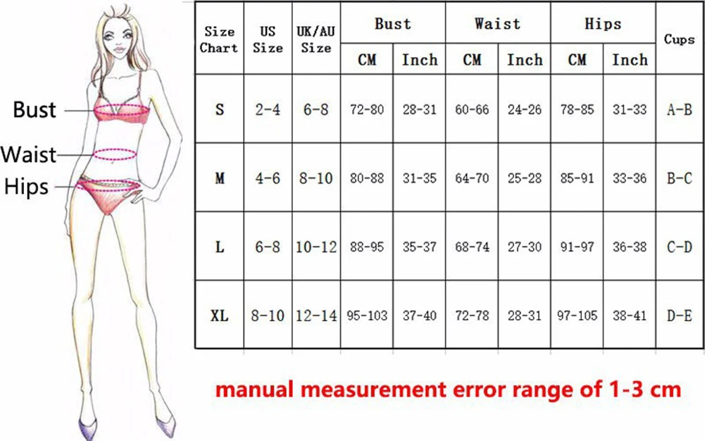 Summer New Bikini Sexy Women One Piece Solid Color Bandage Bathing Suit Push Up Padded Bikinis Swimsuit Swimwear Biquini