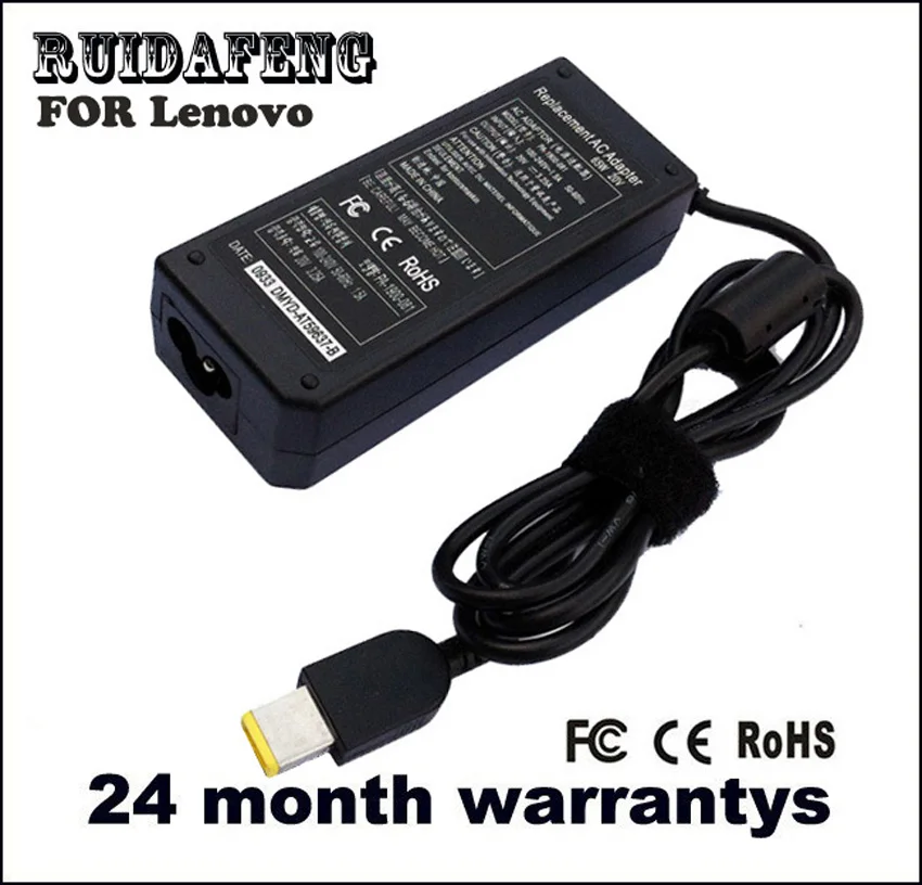 

20V 3.25A Square hole 65W AC Adapter Charger Supply For Lenovo G400 G500 G505 G405 X1 Carbon YOGA 13