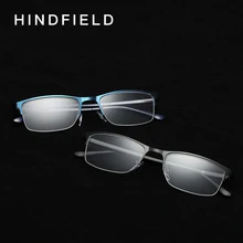 Новые высококачественные мужские очки для чтения из сплава винтажные полуоправы очки по назначению Gafas De Lectura бизнес-типовые очки 075CJ