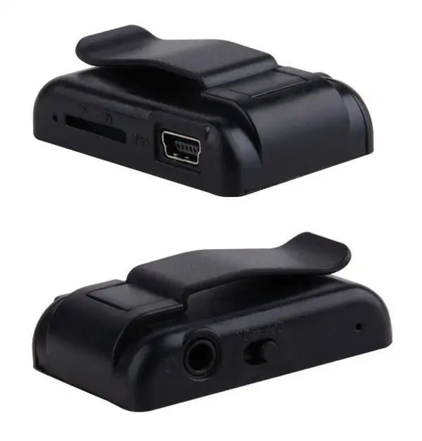 Модный зажим для спорта USB Mp3 музыкальный плеер SD TF зеркало портативный mp3 клип