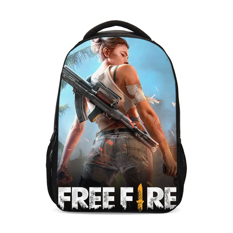 2020 модные школьные ранцы с принтом для игр большой рюкзак мальчиков Free Fire