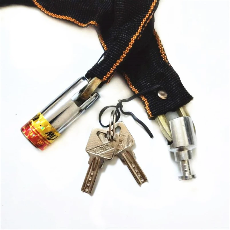Bike Bicycle Cable Lock Motorbike Chain Pad Lock Security Loop MTB Security Lock Bicycle Accessories #FS#4ST14 (6)