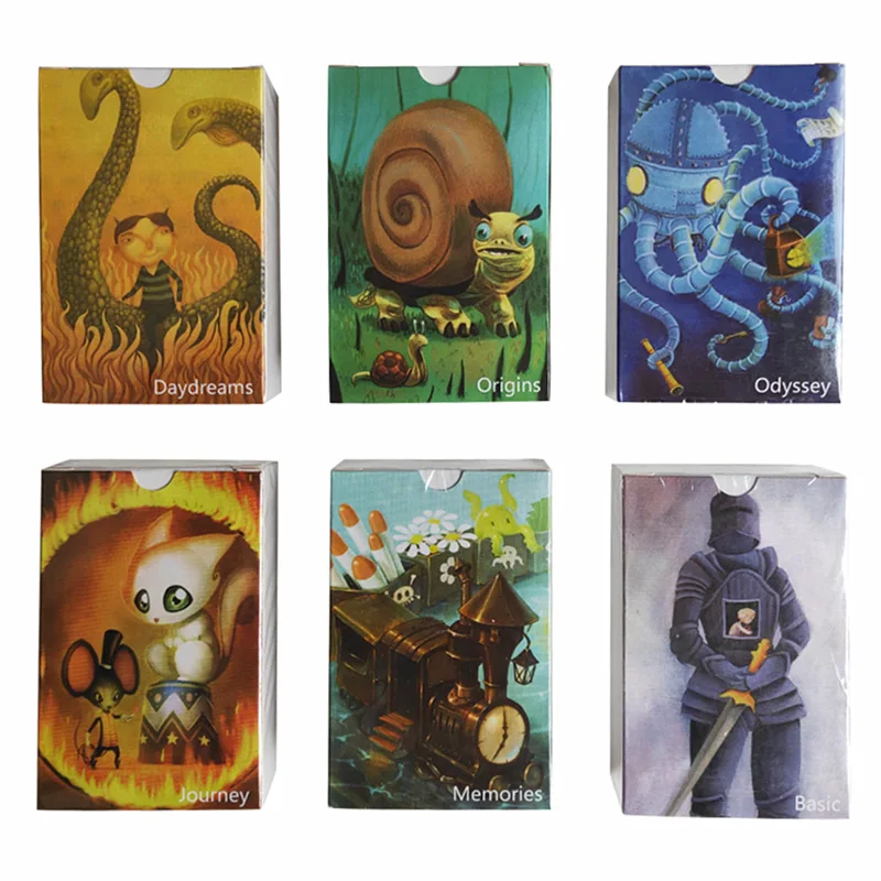 

84 Cards English Just A Word DIXIT Board Games Family Party Deck Card Game Multiplayer Table Games Good Quality Factory Made