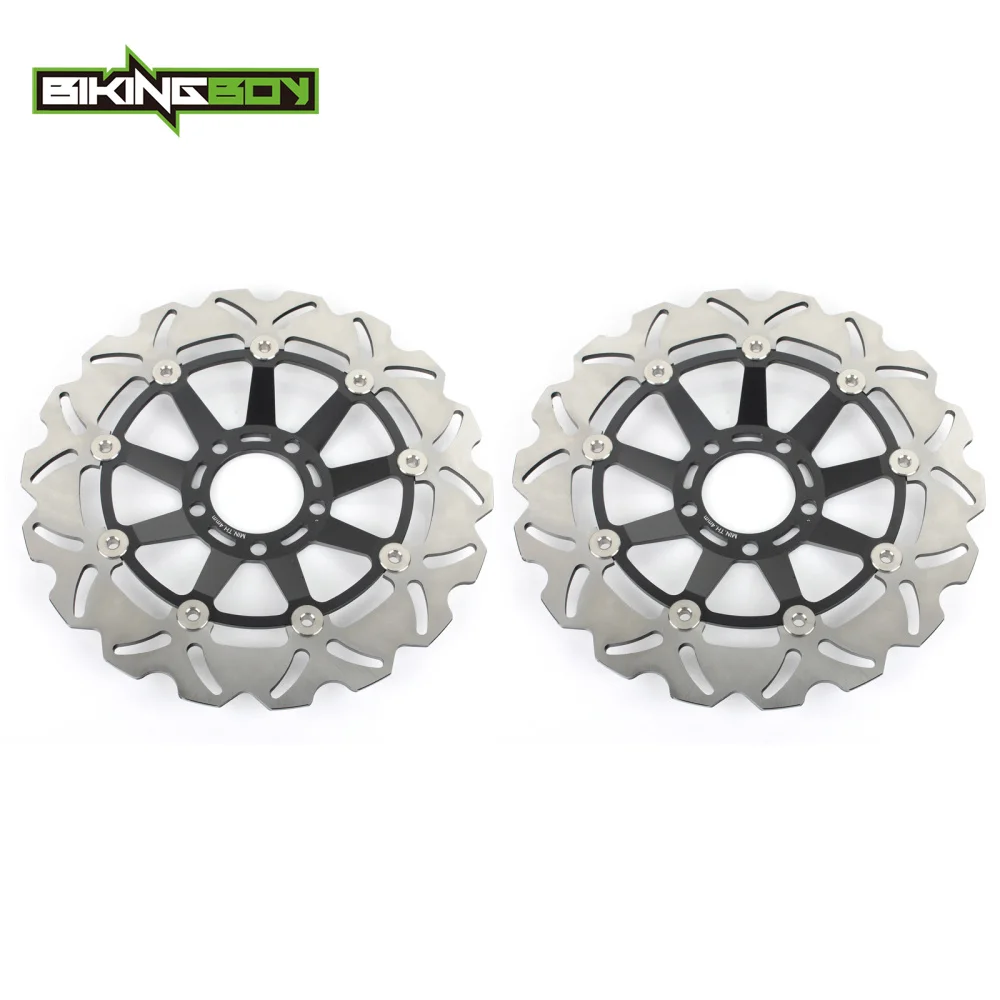 BIKINGBOY для SUZUKI GSX-R GSXR 750 1985 1986 1987 R GSXR750R 86 87 2 шт. передние тормозные диски роторы |